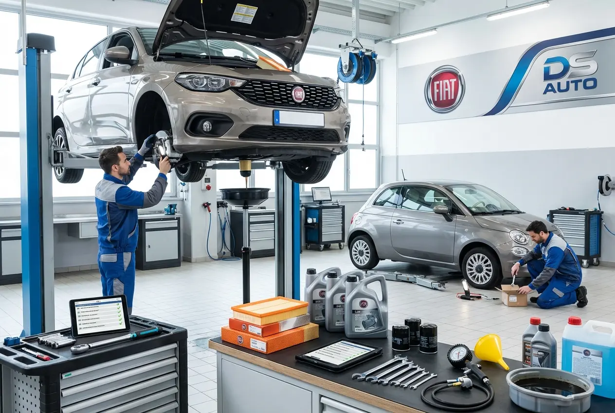 Обслуживание автомобилей Fiat на станции техобслуживания «DS Auto» в Жуковском
