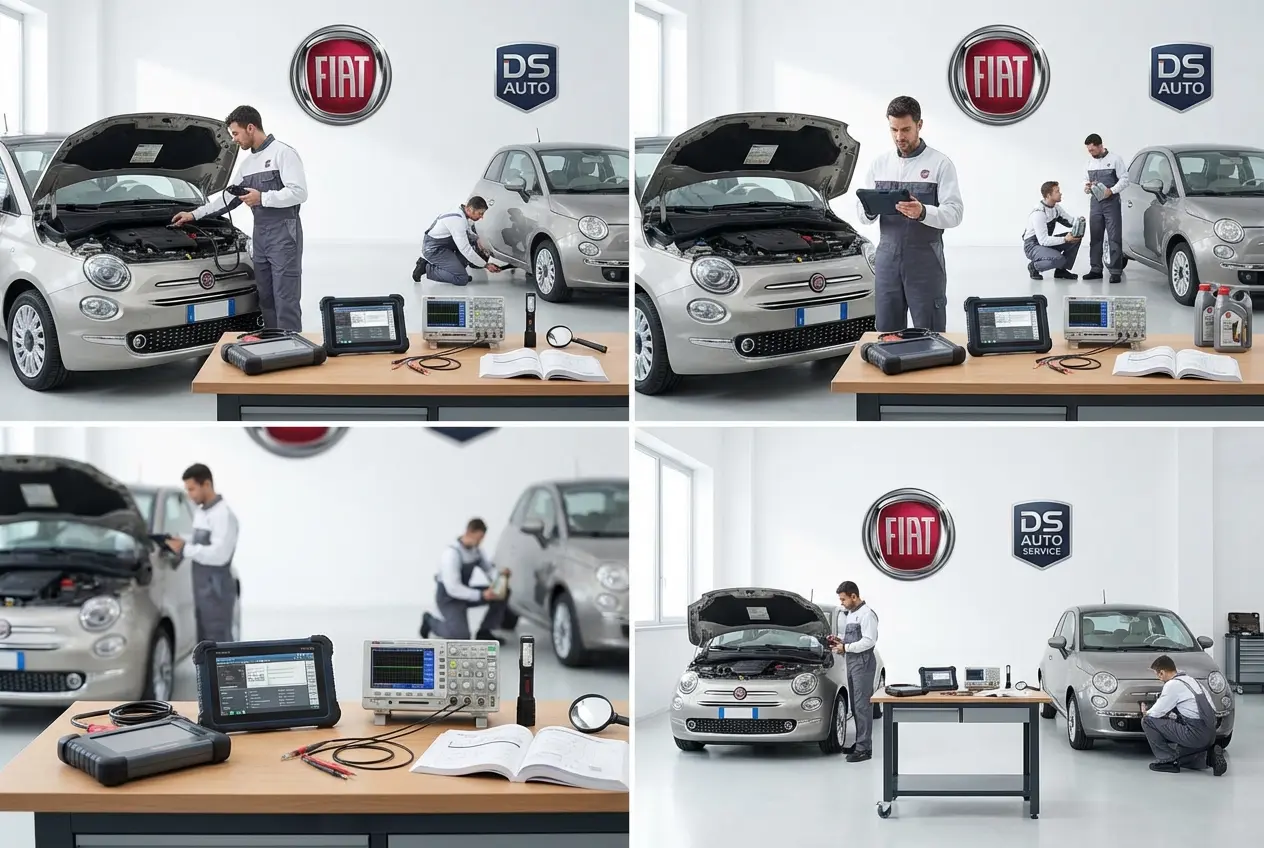 Проверка ДВС Fiat в автосервисе DS Auto в Жуковском
