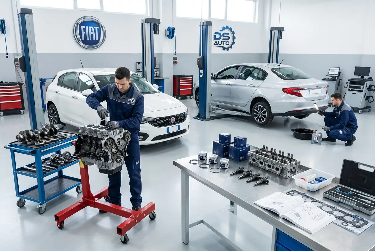 Диагностика и капитальный ремонт дизельного двигателя Fiat (Фиат) в Жуковском – автосервис DS Auto, проверка и обслуживание дизеля

